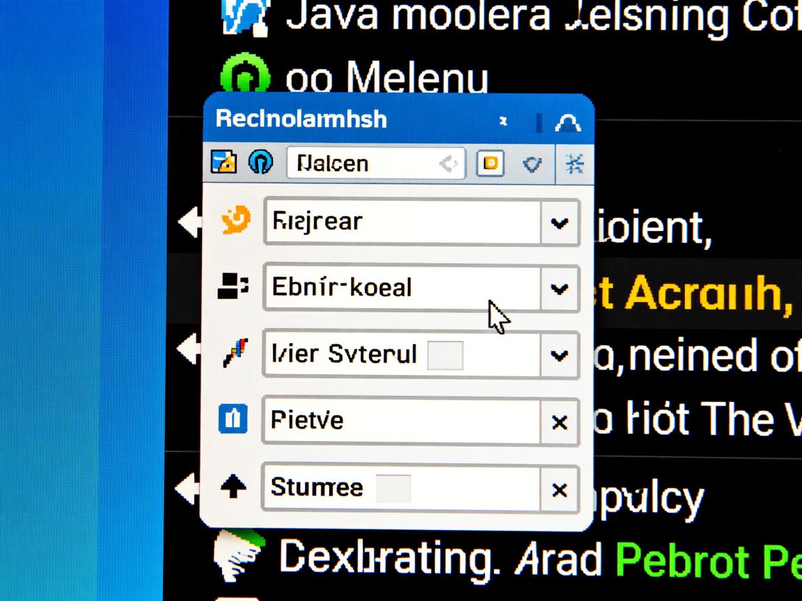 怎么在java中打菜单  第3张
