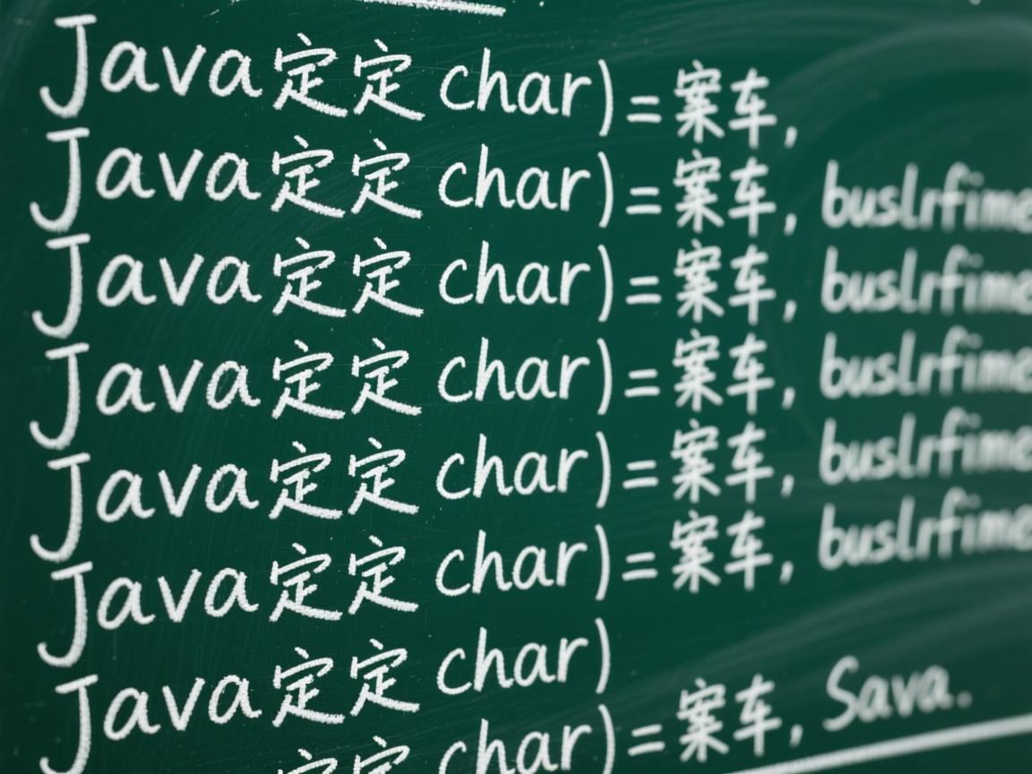 java怎么定义char数组 第3张 java怎么定义char数组 第3张