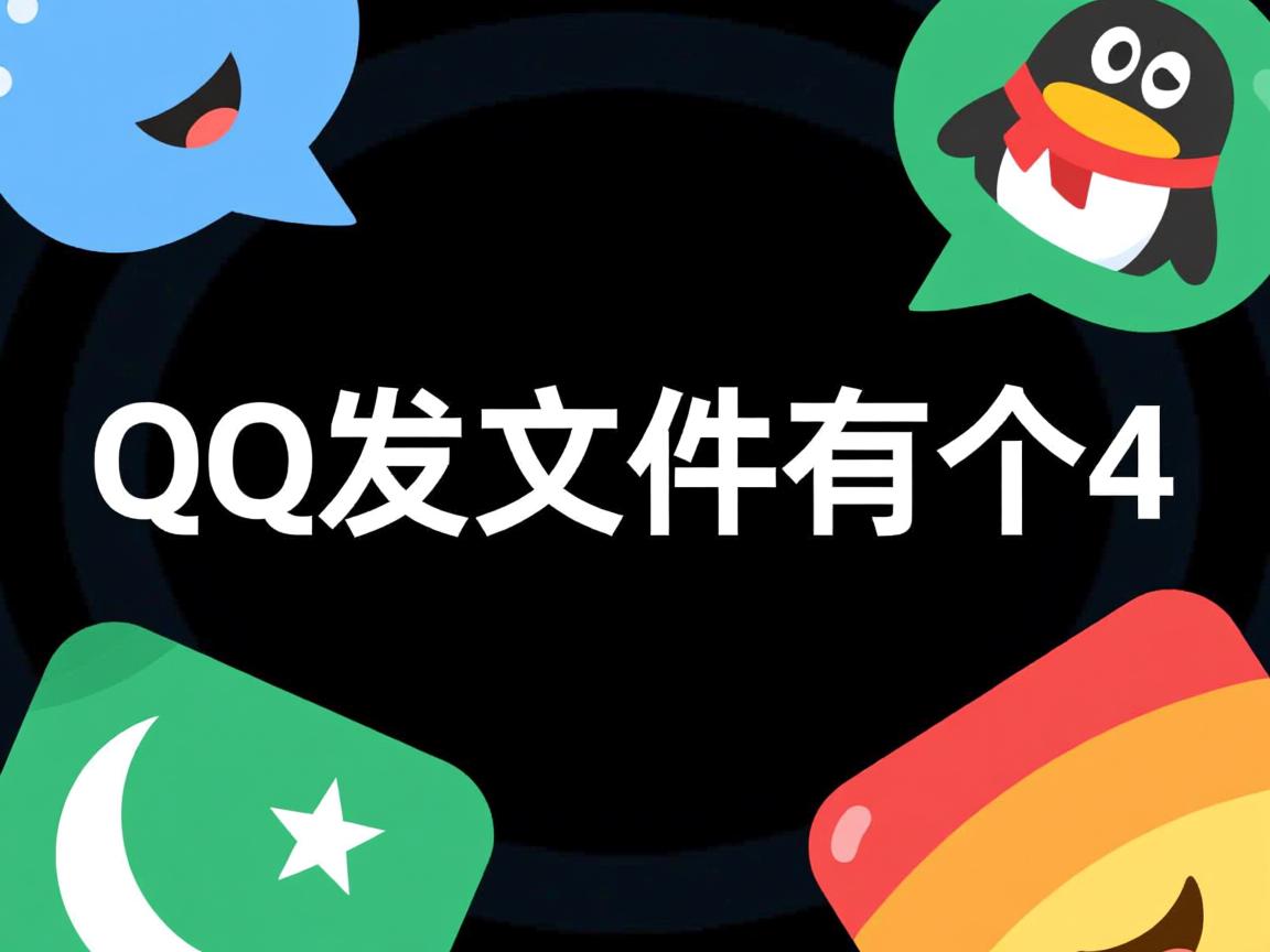 为什么qq发文件有个4 第2张 为什么qq发文件有个4 第2张