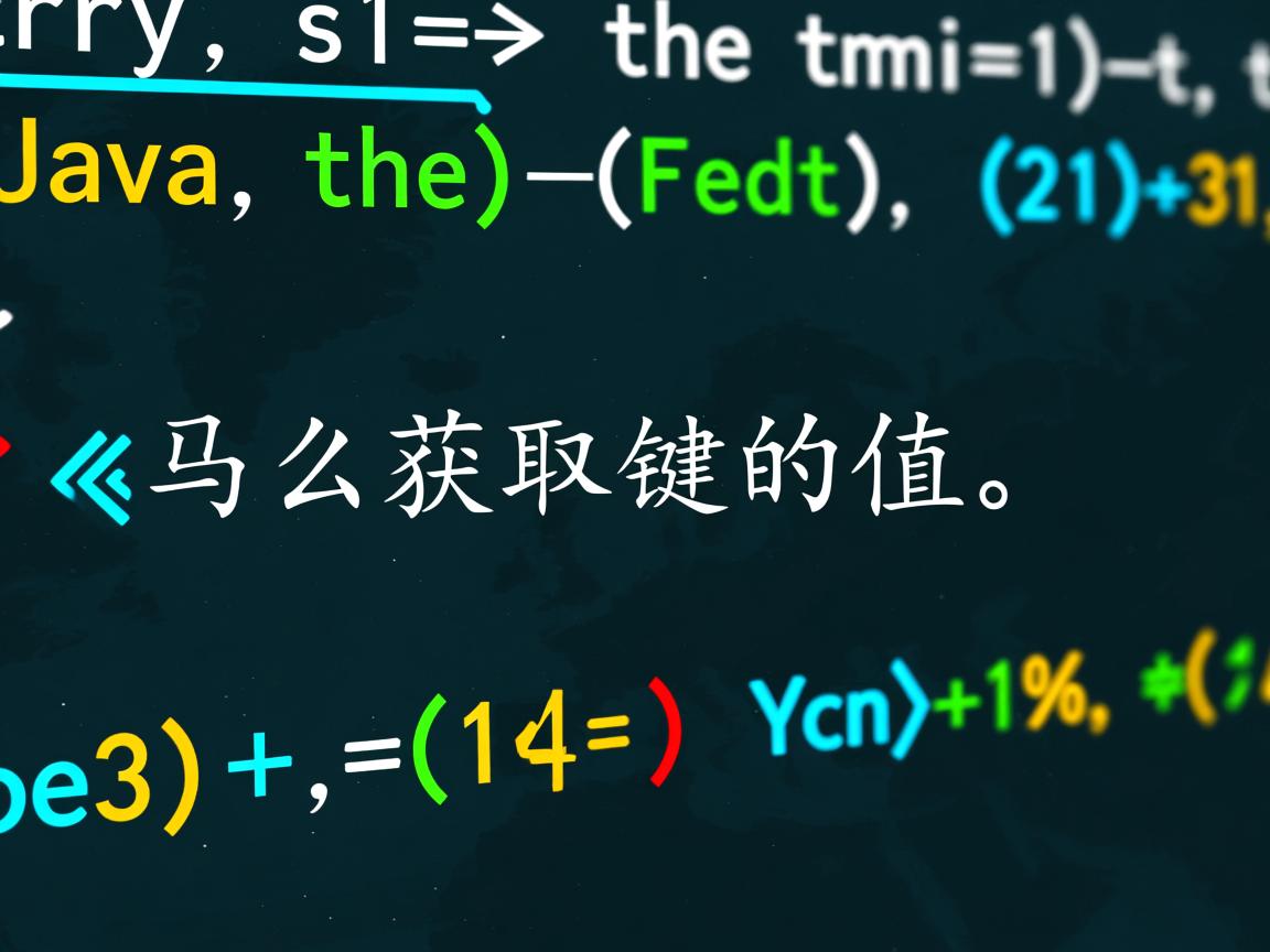 java 怎么获取键的值 第1张 java 怎么获取键的值 第1张
