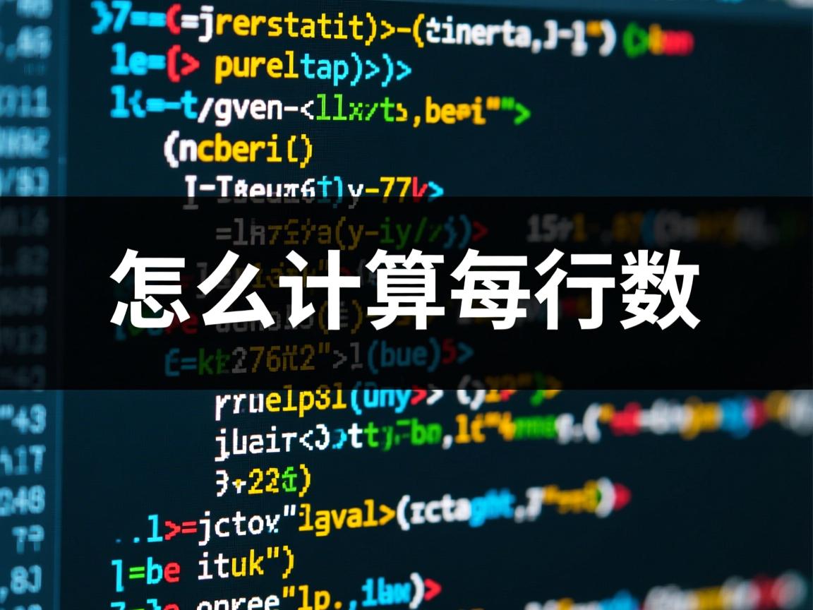 java中怎么计算每行数 第1张 java中怎么计算每行数 第1张