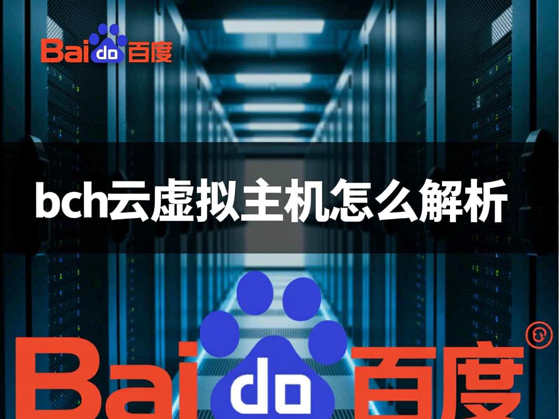 百度bch云虚拟主机怎么解析  第1张