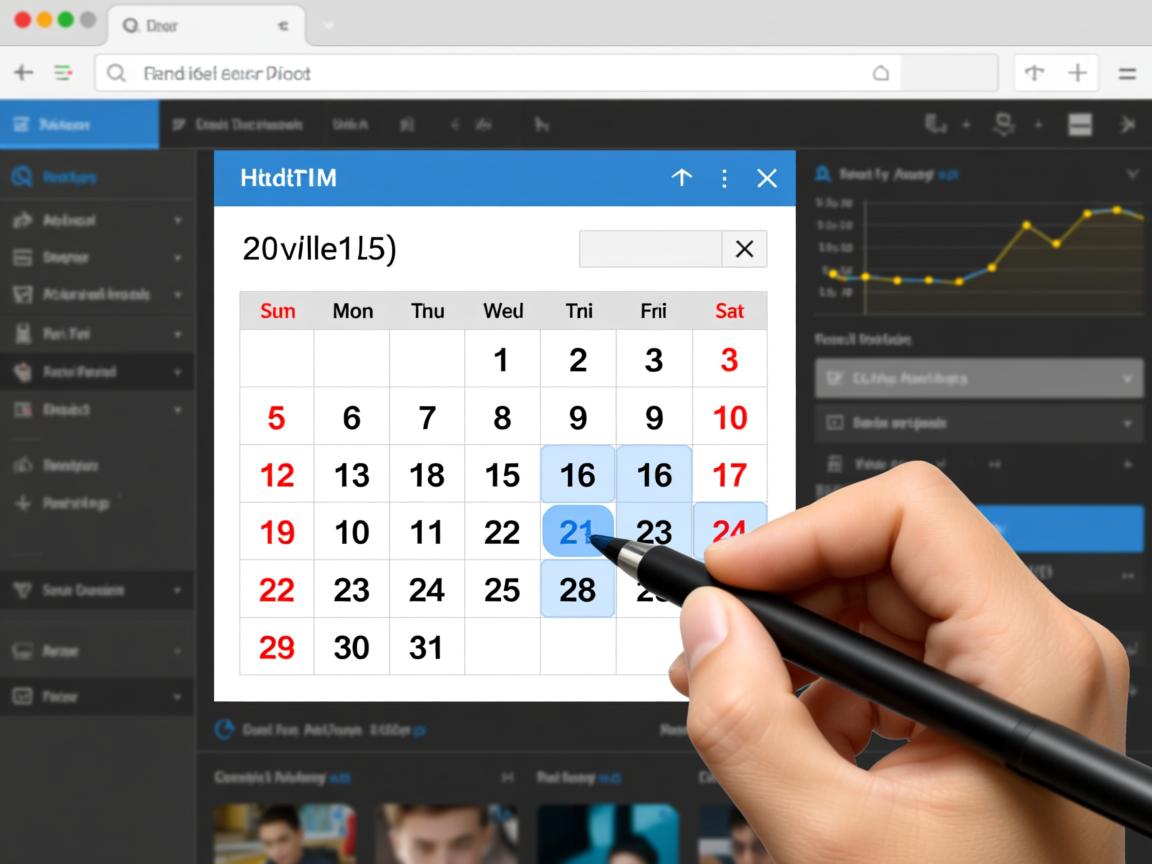 html如何选日期 第1张 html如何选日期 第1张