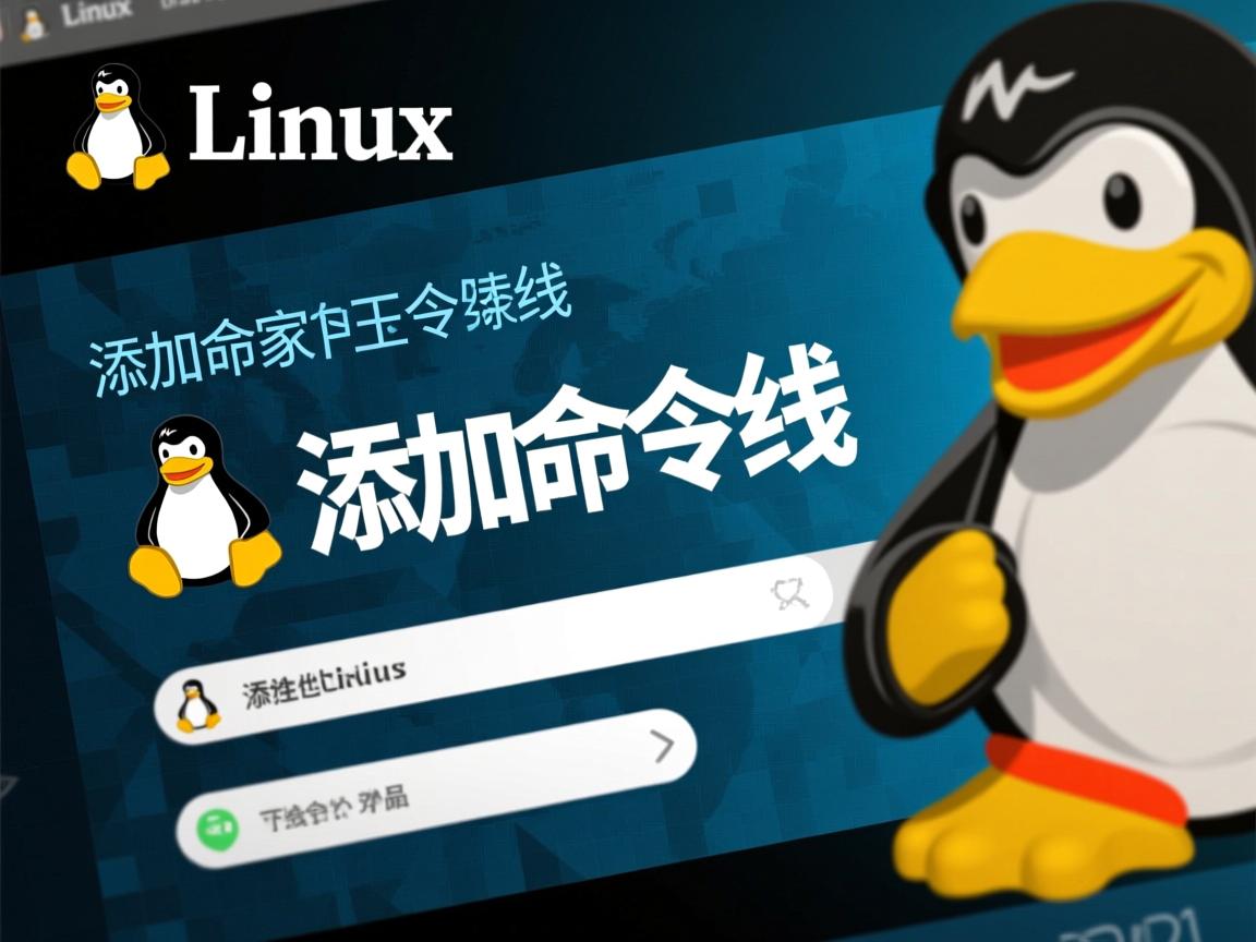 linux如何添加命令行 第3张 linux如何添加命令行 第3张
