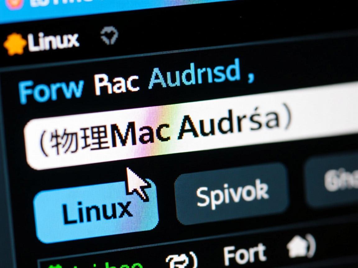 linux下如何写物理mac地址 第1张 linux下如何写物理mac地址 第1张