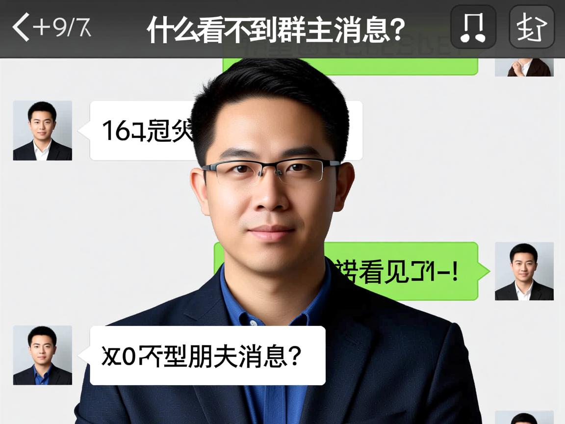 qq群里为什么看不见群主消息  第1张