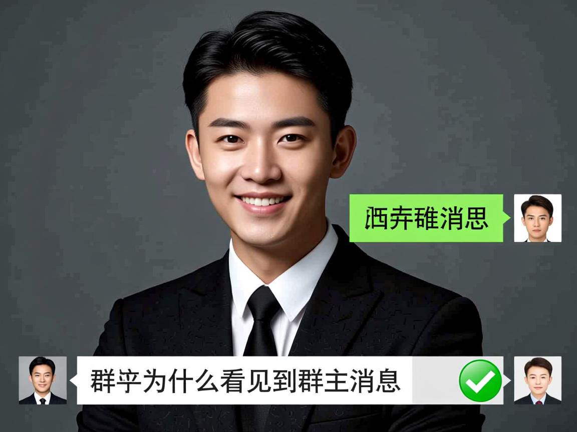 qq群里为什么看不见群主消息  第2张