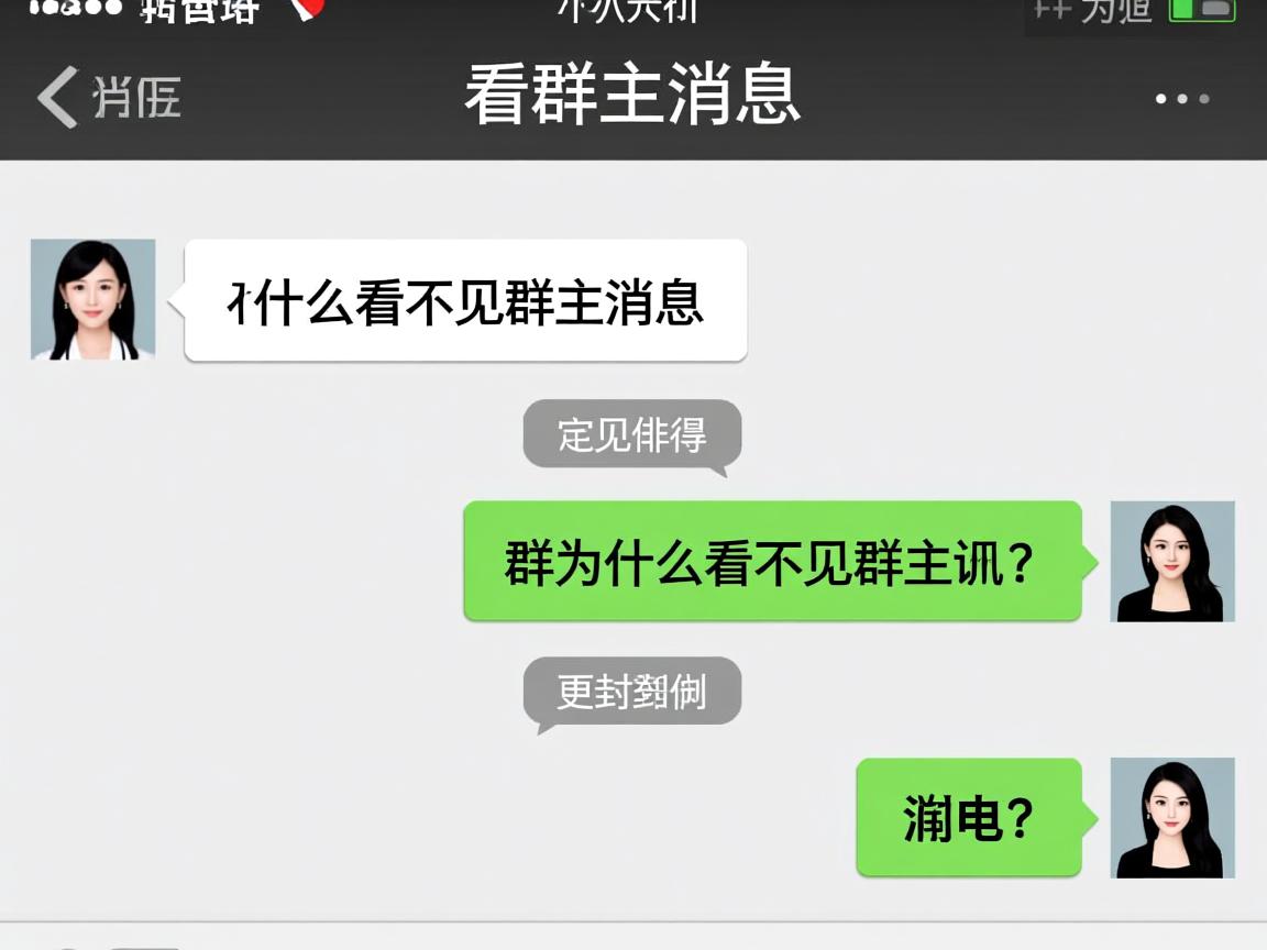 qq群里为什么看不见群主消息  第3张