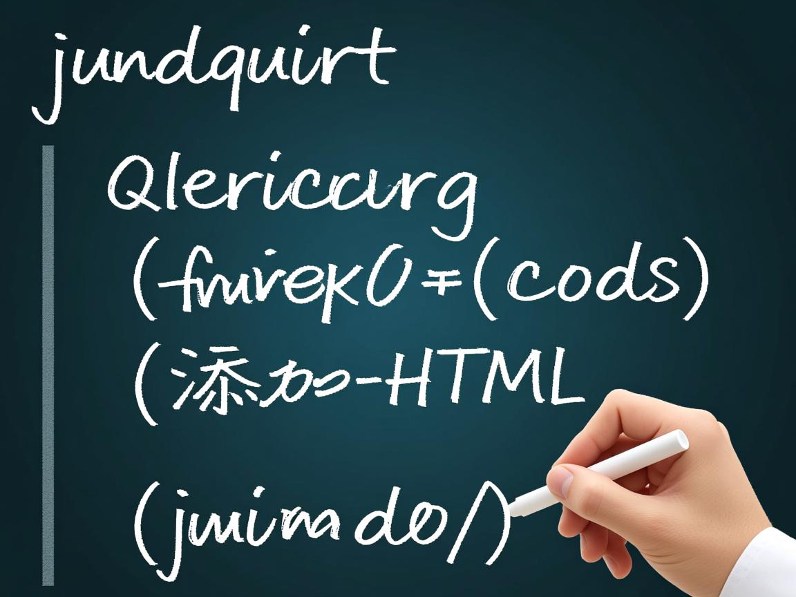 jquery如何添加html代码 第3张 jquery如何添加html代码 第3张