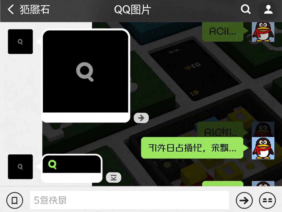 为什么QQ聊天图片全都是黑的 第2张 为什么QQ聊天图片全都是黑的 第2张