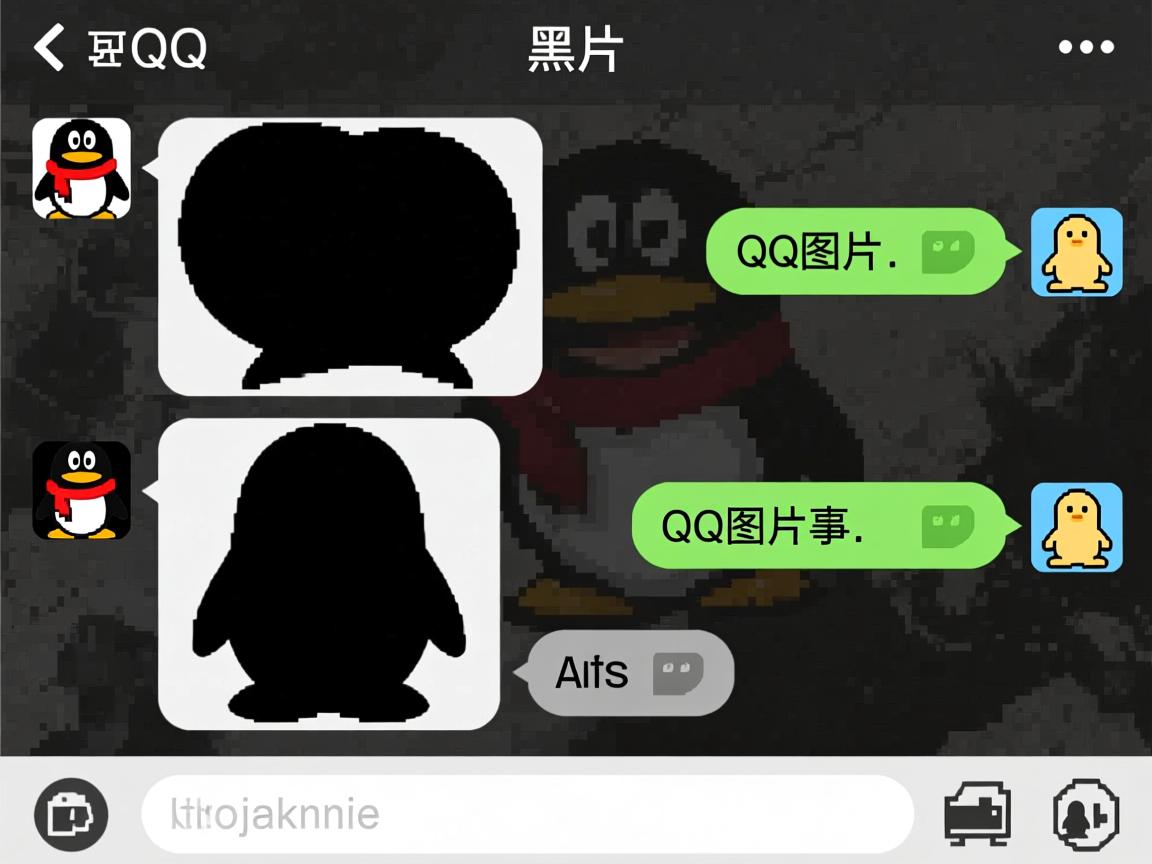 为什么QQ聊天图片全都是黑的 第3张 为什么QQ聊天图片全都是黑的 第3张