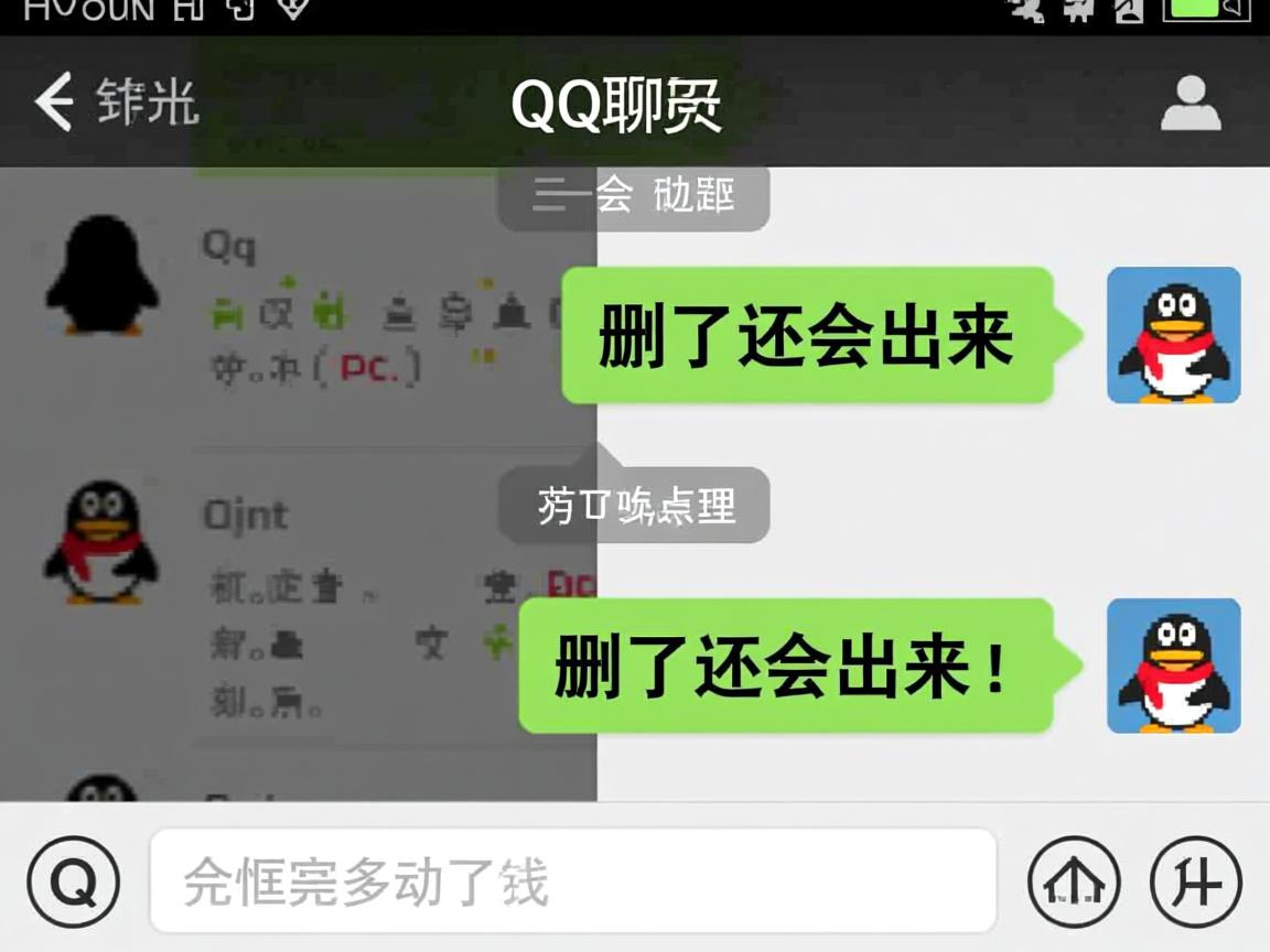 为什么qq聊天框删了还会出来  第2张