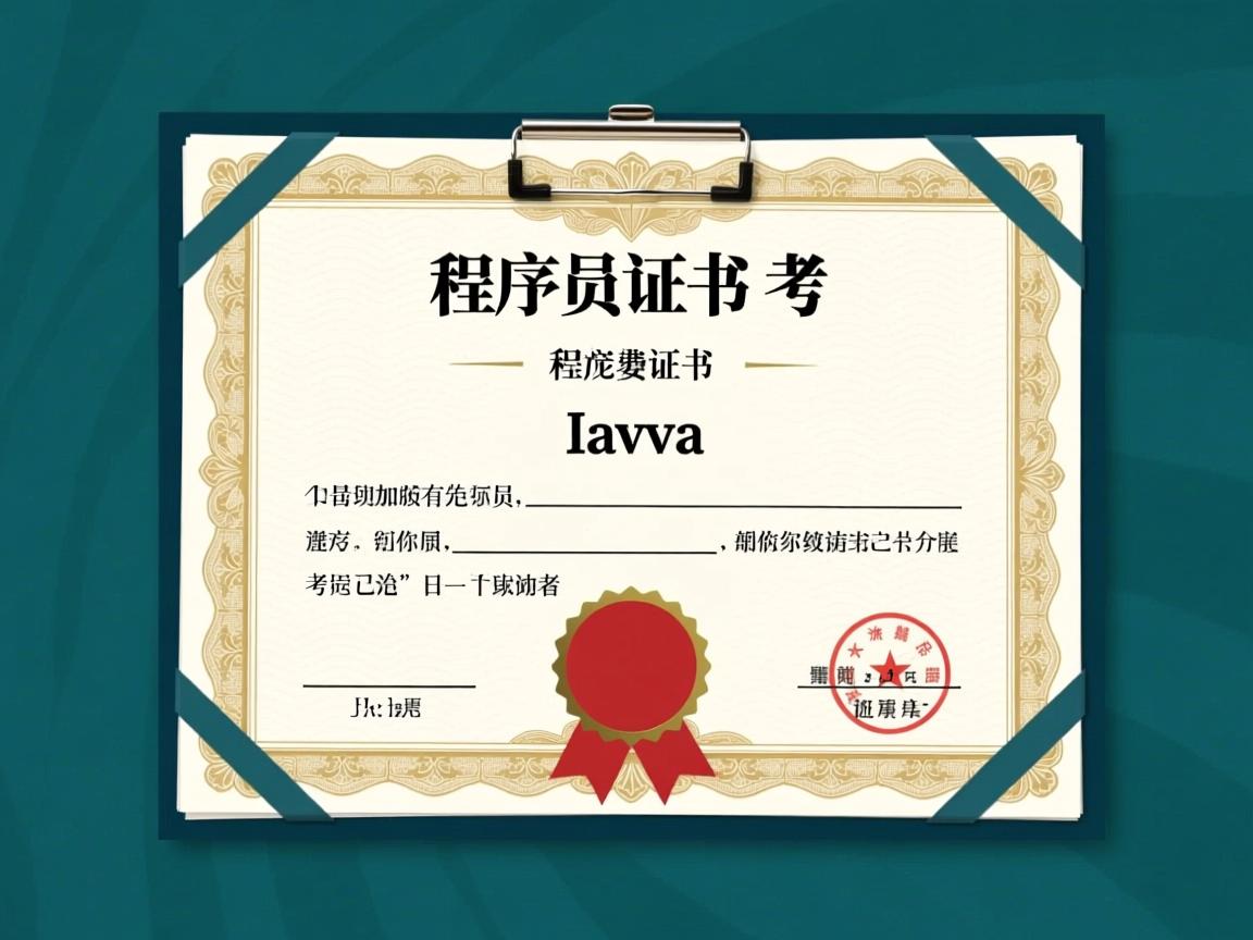 java程序员证书怎么考 第2张 java程序员证书怎么考 第2张