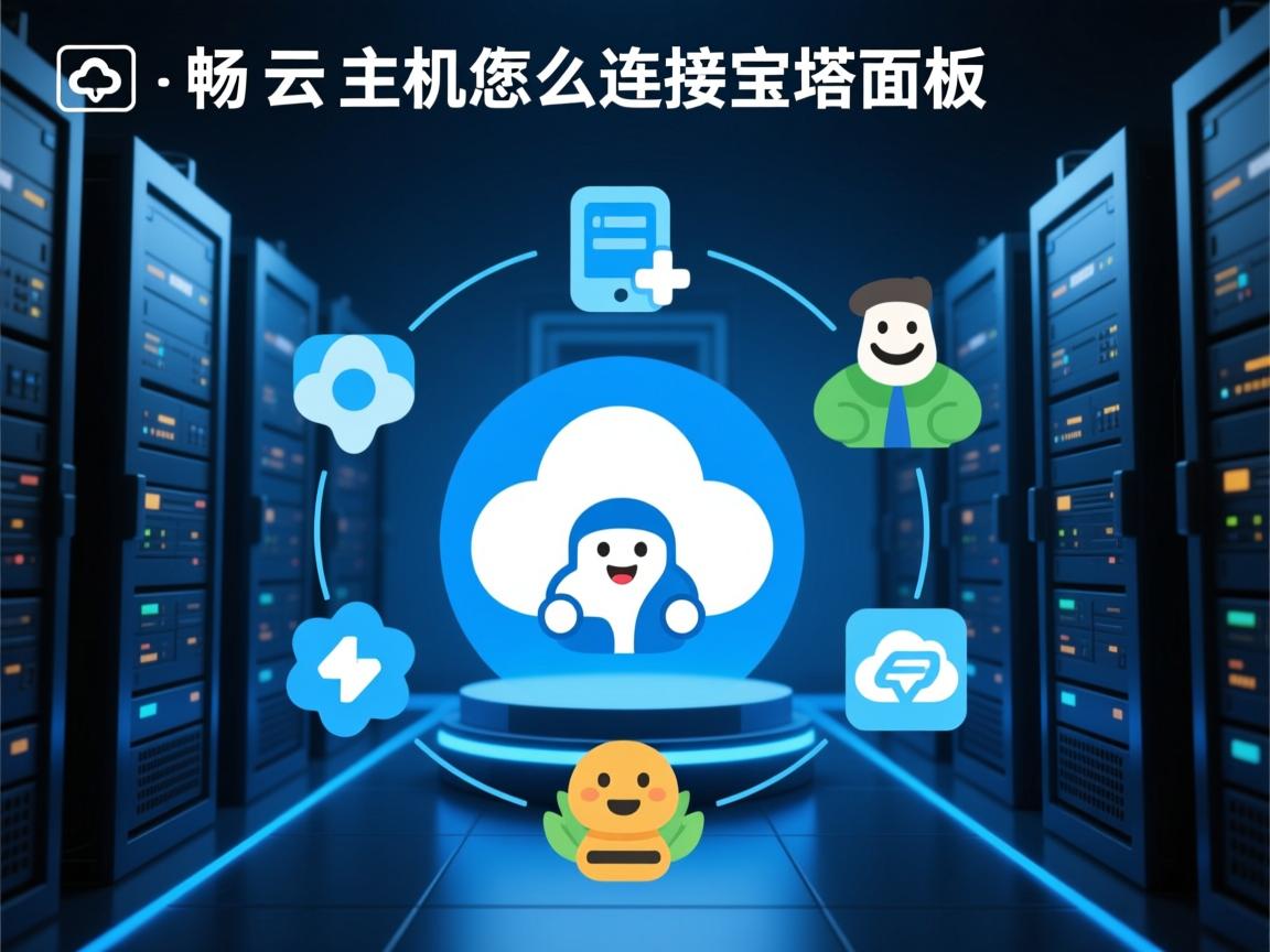 智畅云虚拟主机怎么连接宝塔面板