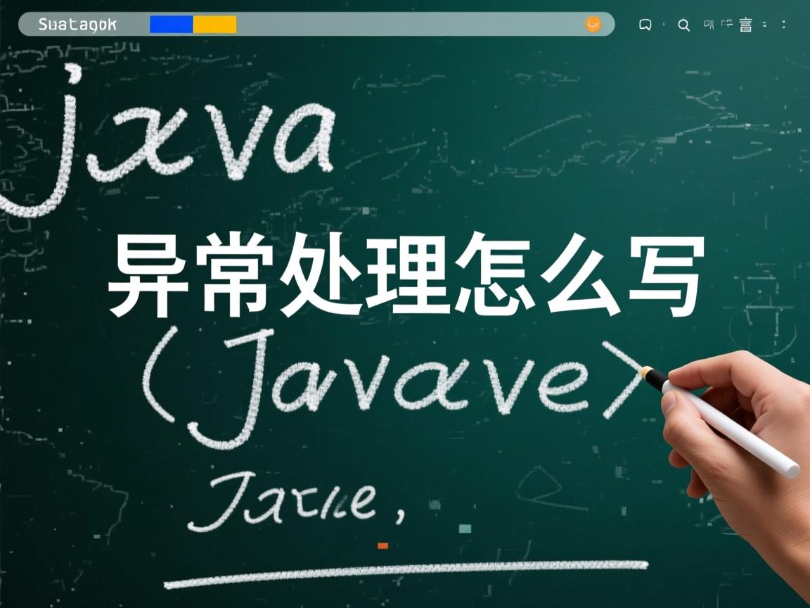 java 异常处理怎么写 第3张 java 异常处理怎么写 第3张