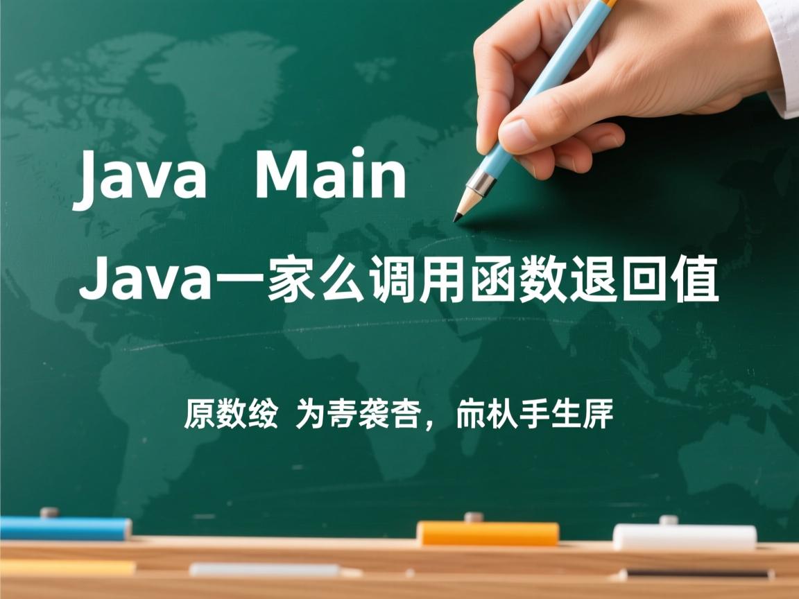 java main函数怎么调用函数返回值 第1张 java main函数怎么调用函数返回值 第1张