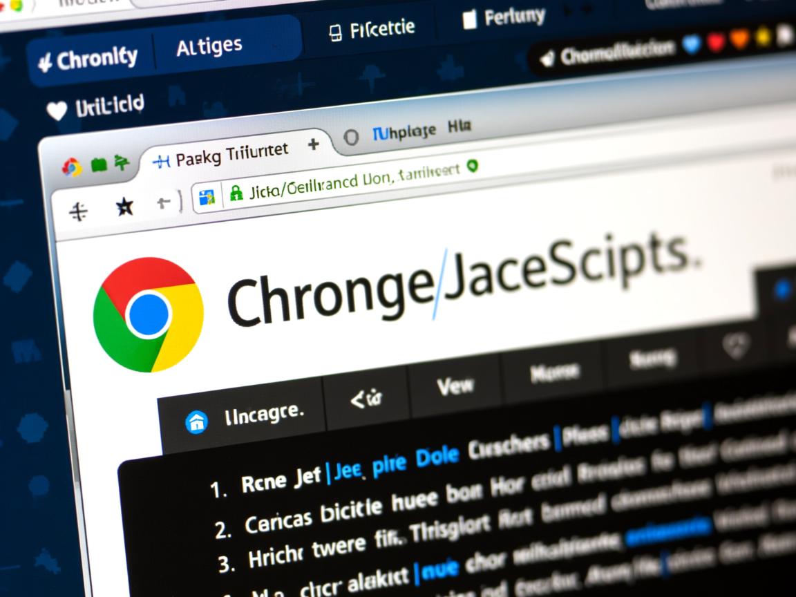 chrome怎么启用javascript  第1张
