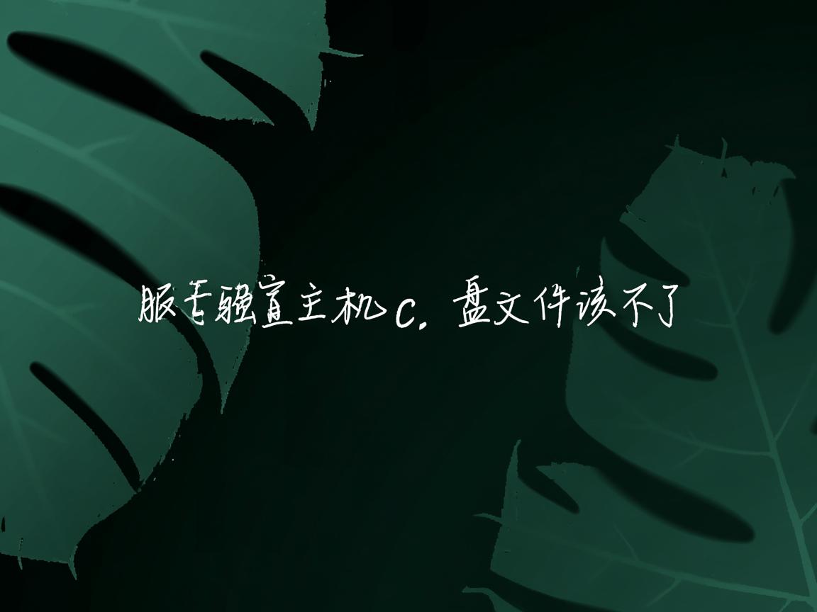 配置虚拟主机c盘的文件该不了 第1张 配置虚拟主机c盘的文件该不了 第1张