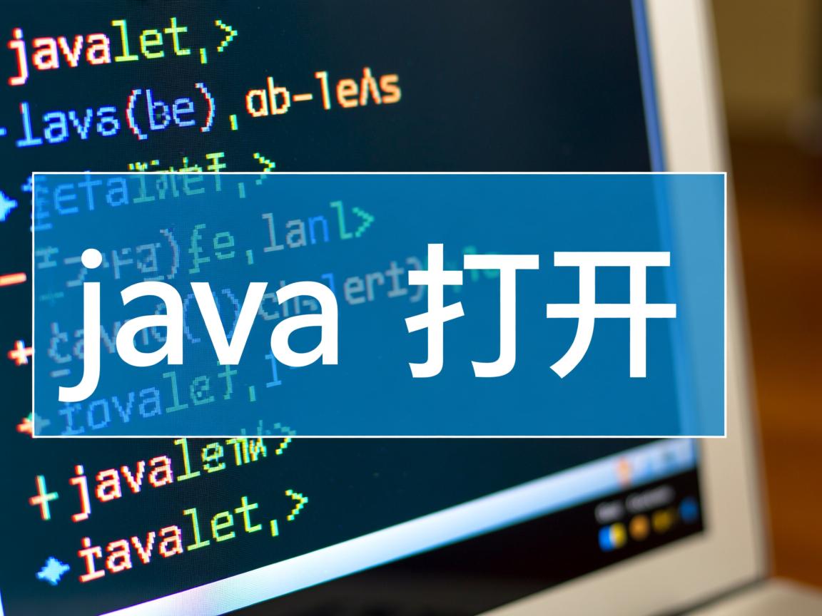 后缀是java的文件怎么打开 第1张 后缀是java的文件怎么打开 第1张