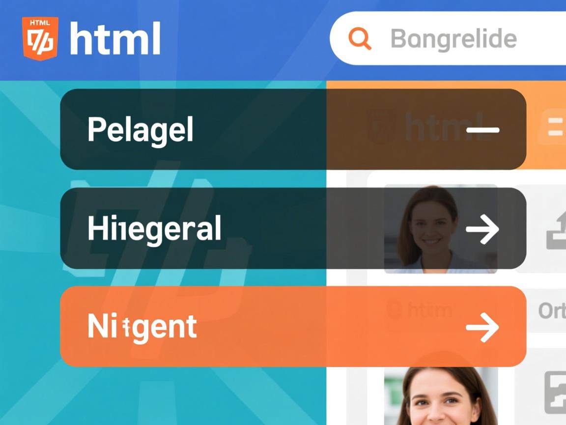 如何用html制作三级导航条  第2张