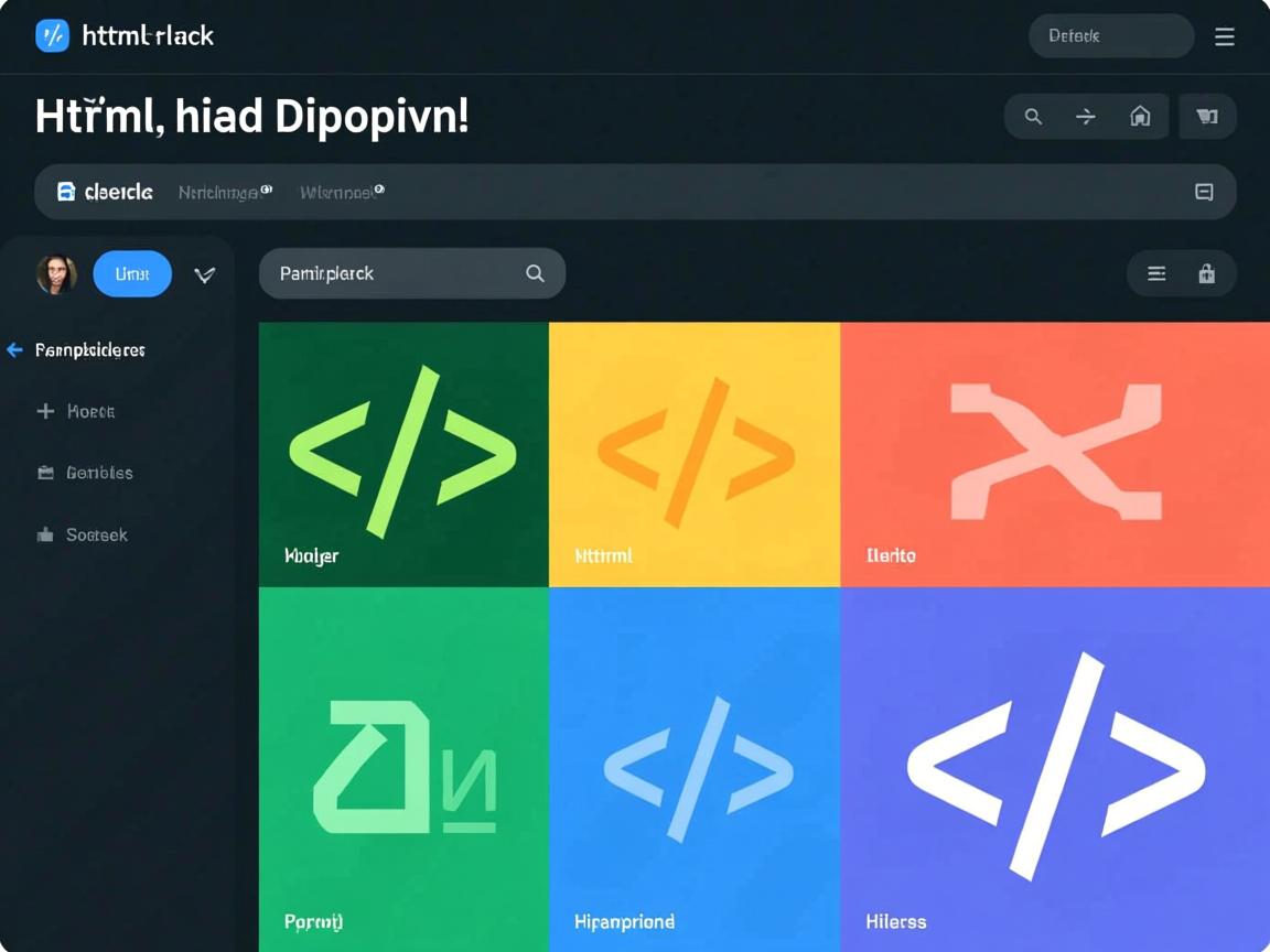 html如何分块  第1张