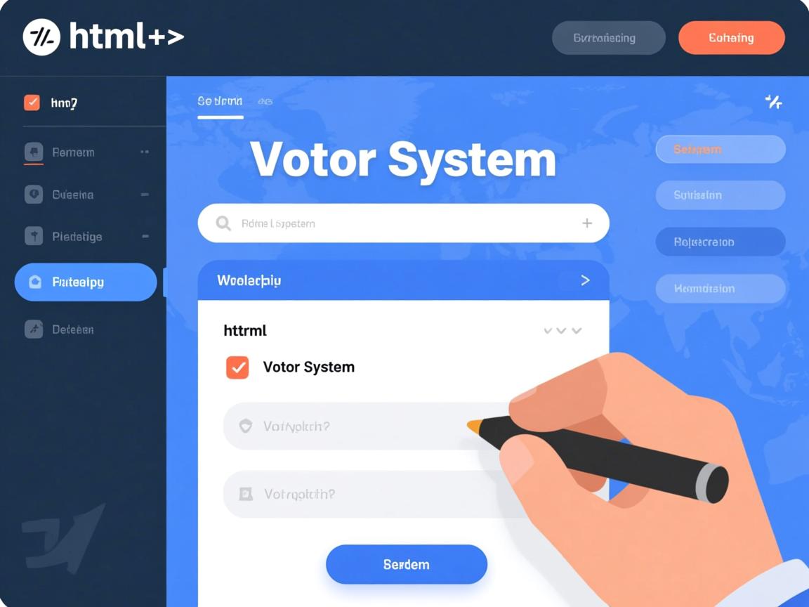 如何用html写投票系统  第2张