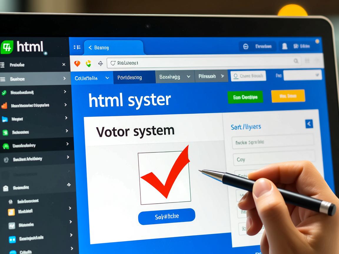 如何用html写投票系统  第3张