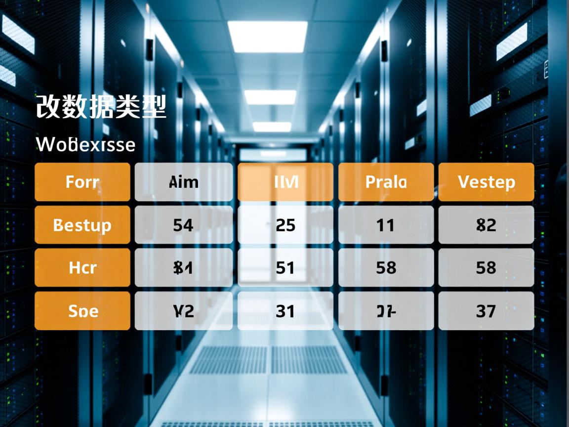 数据库表中怎么改数据类型 第3张 数据库表中怎么改数据类型 第3张