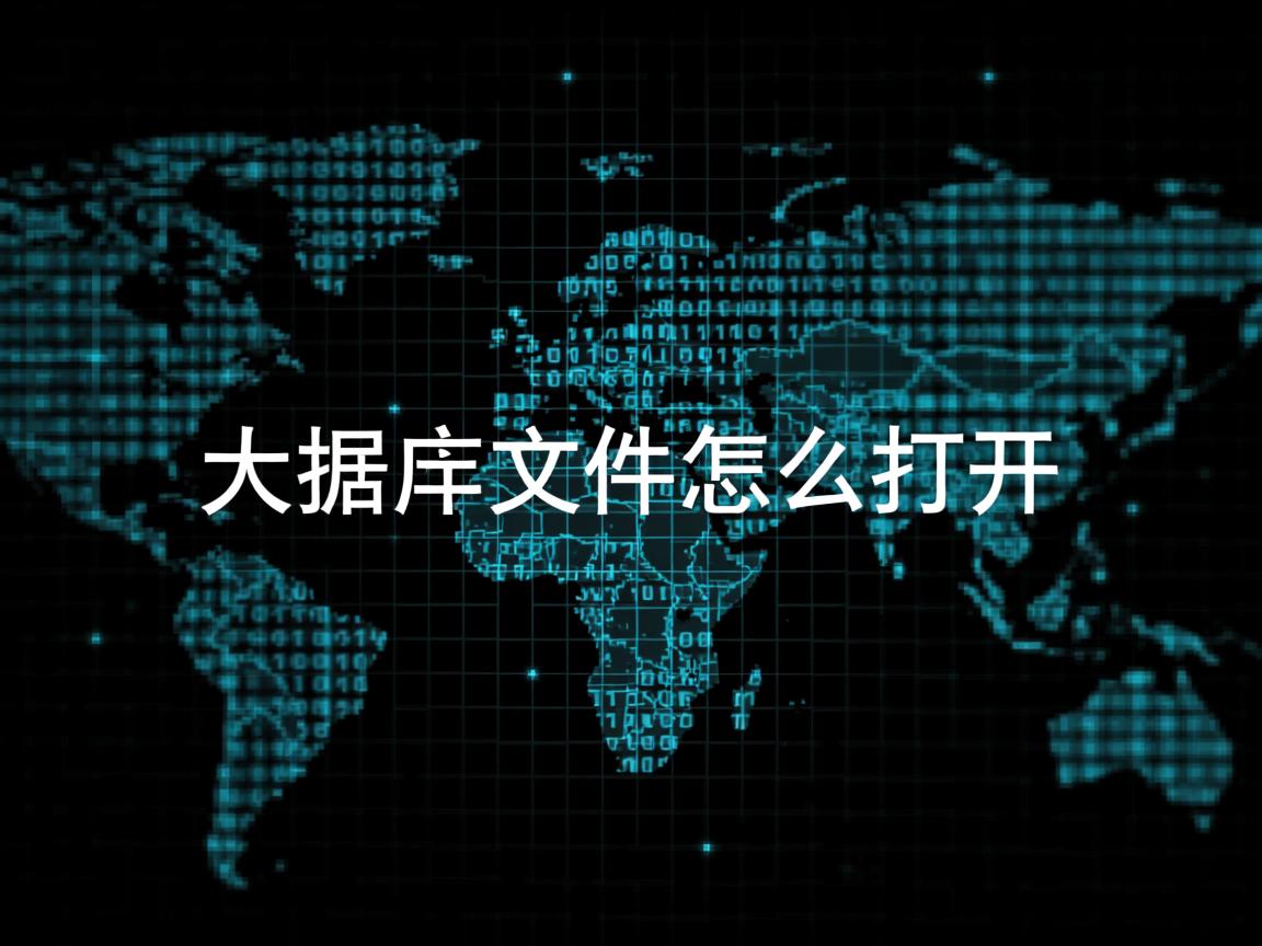 tx数据库文件怎么打开