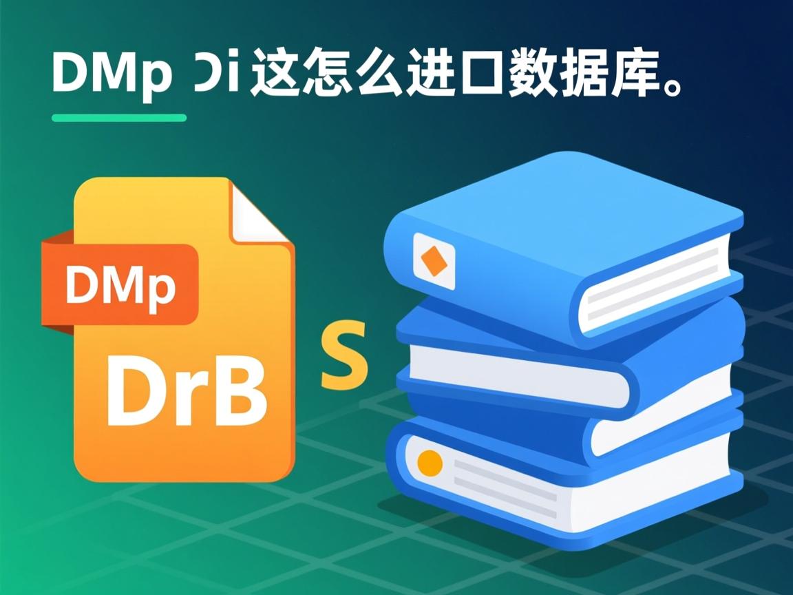 .dmp文件怎么导入数据库 第1张 .dmp文件怎么导入数据库 第1张