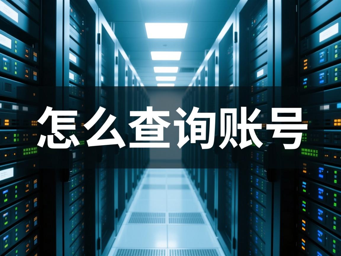 数据库怎么查询一个帐号 第2张 数据库怎么查询一个帐号 第2张