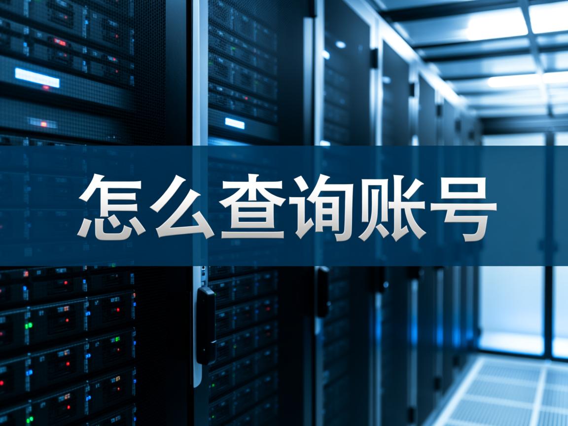 数据库怎么查询一个帐号 第3张 数据库怎么查询一个帐号 第3张