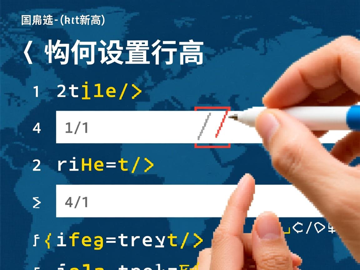 html中如何设置行高 第1张 html中如何设置行高 第1张