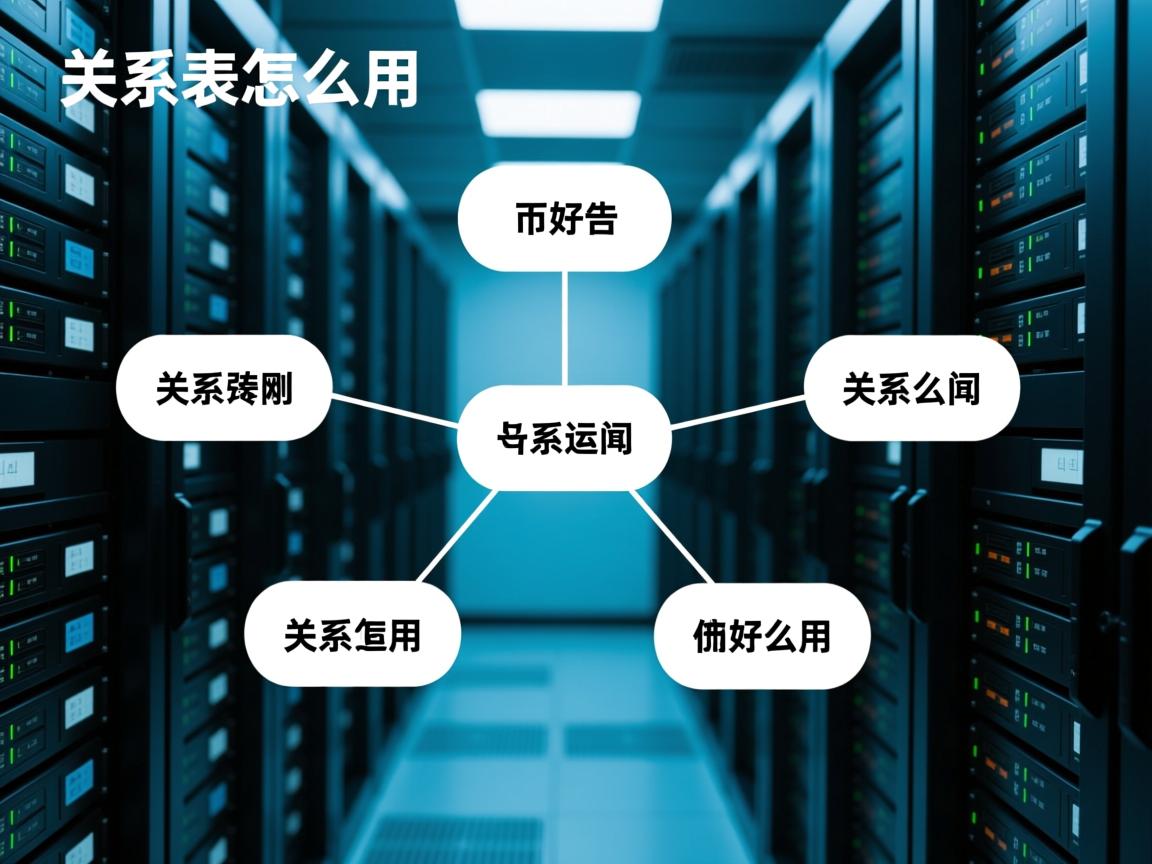 数据库关系表怎么用  第1张