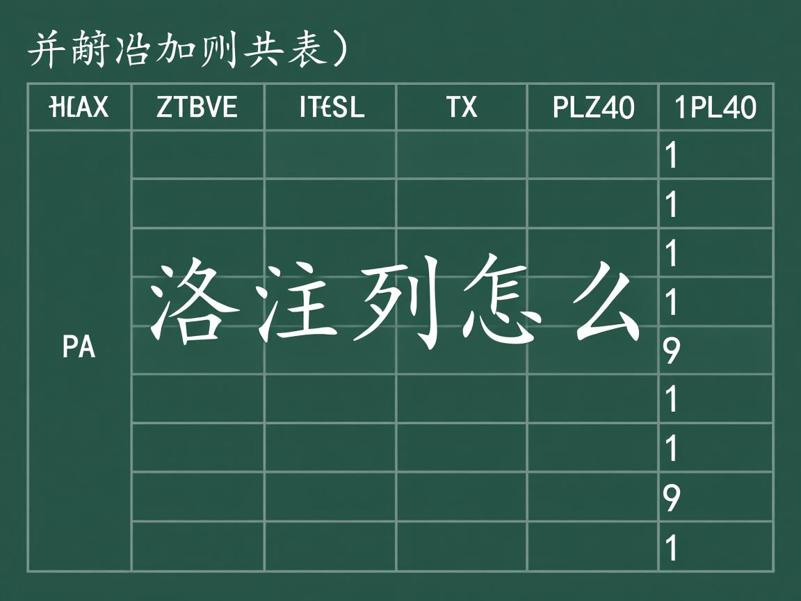 数据库表中的备注列怎么整  第2张