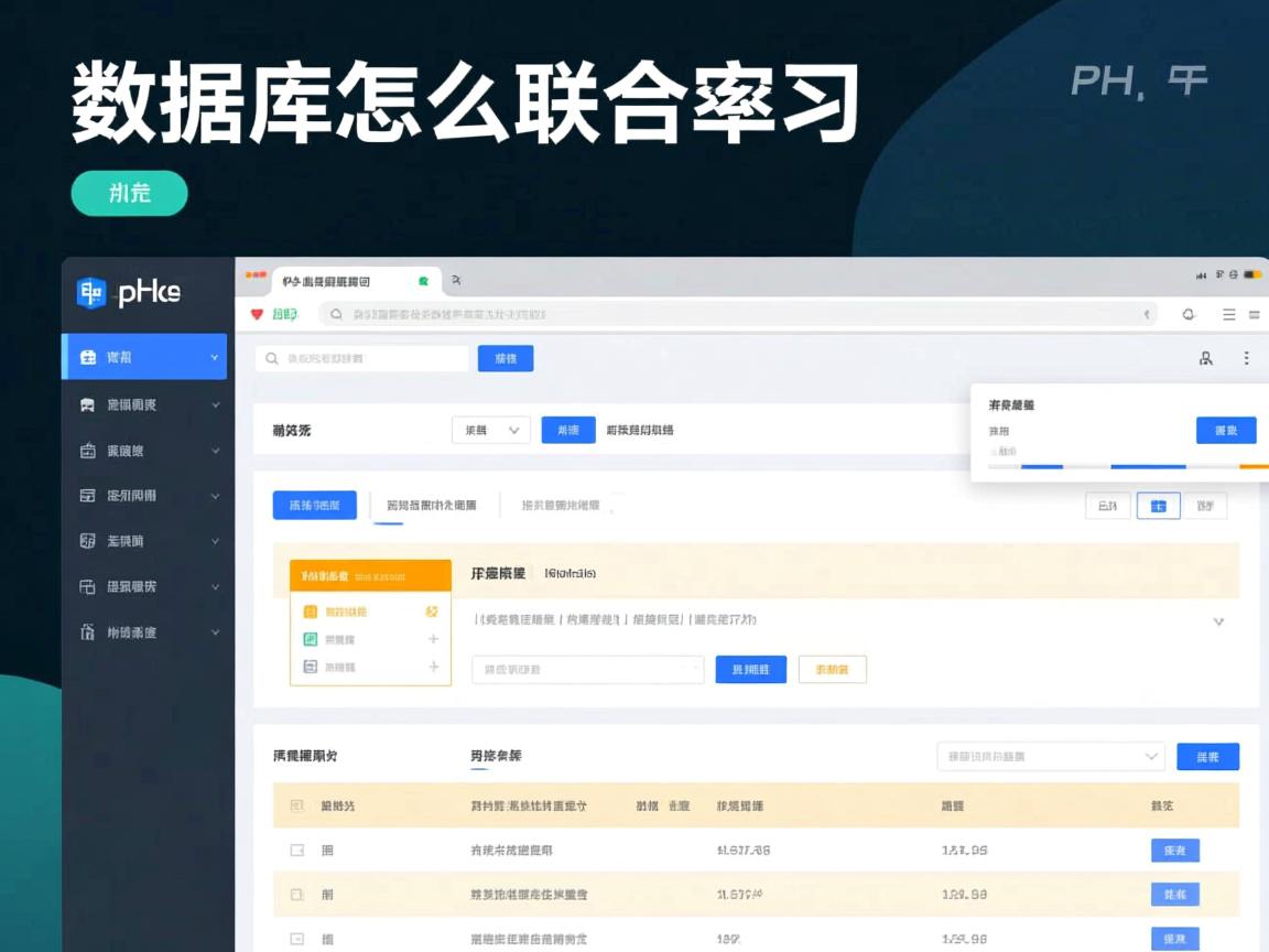 php数据库怎么联合查询 第3张 php数据库怎么联合查询 第3张