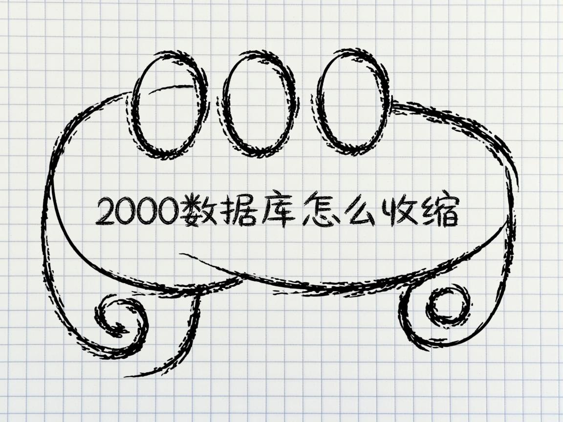 2000数据库怎么收缩 第3张 2000数据库怎么收缩 第3张