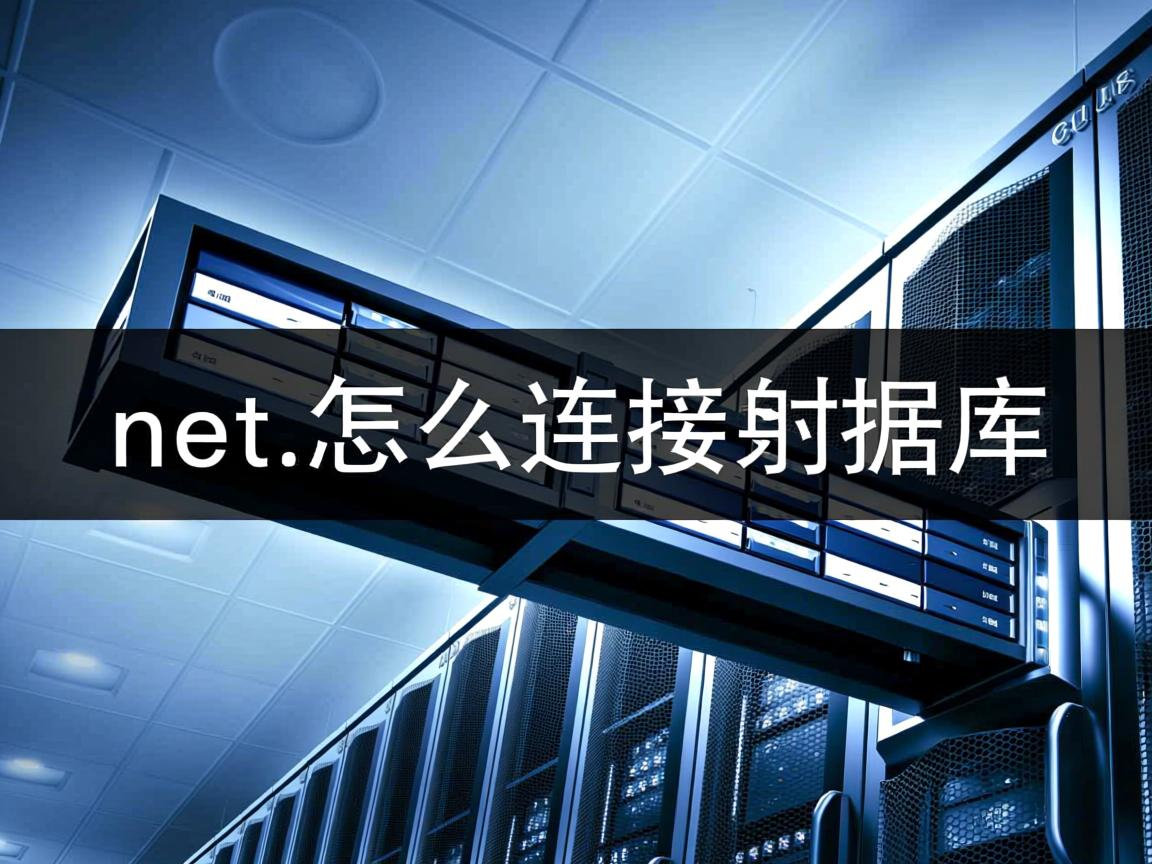 .net.怎么连接数据库
