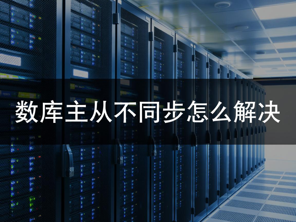 数据库主从不同步怎么解决 第2张 数据库主从不同步怎么解决 第2张