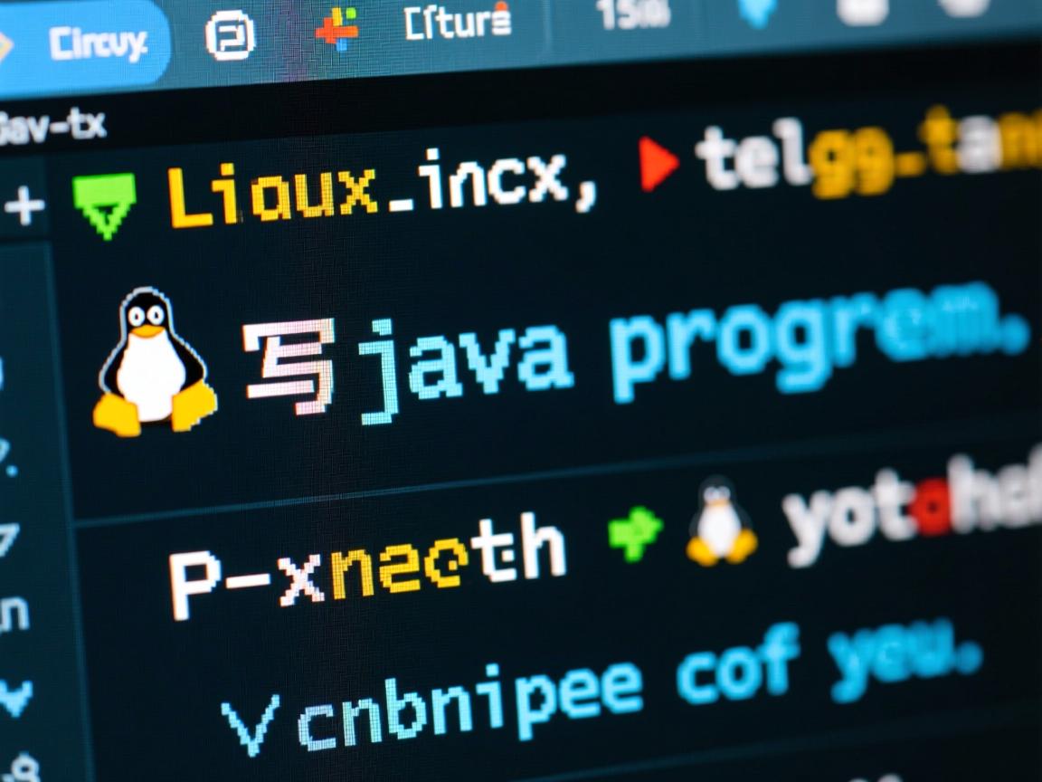 linux 怎么写java程序
