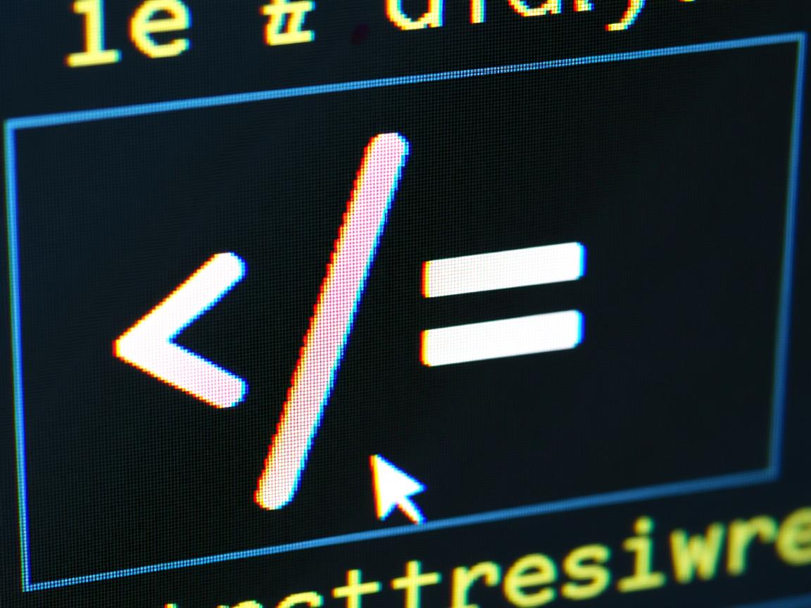 html如何显示小于号 第1张 html如何显示小于号 第1张