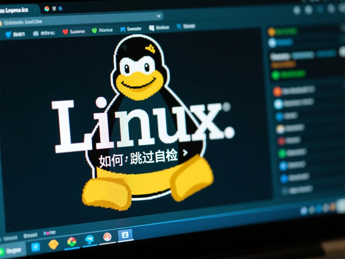 linux系统如何跳过自检  第1张
