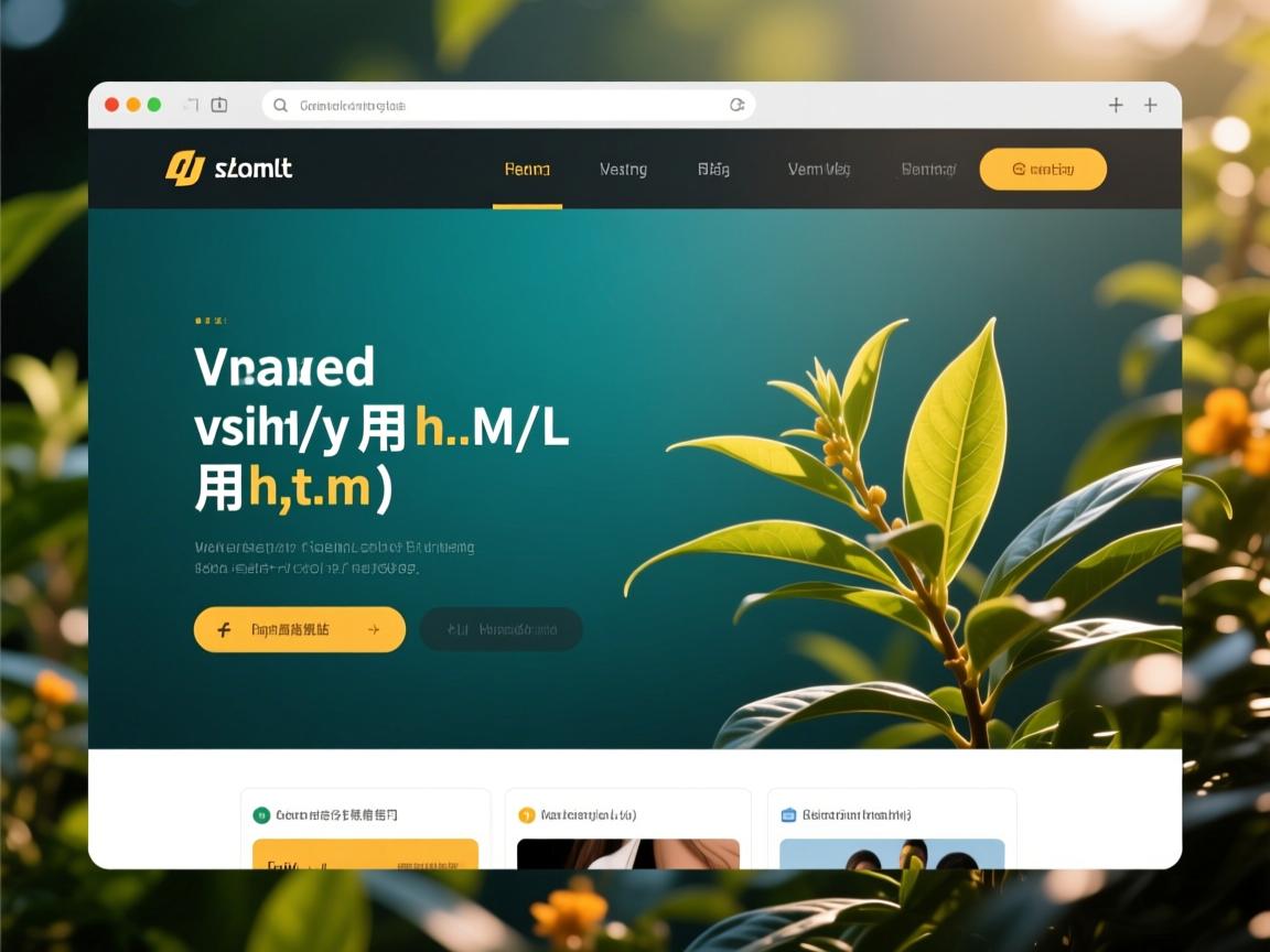 如何用html编写一个网站 第1张 如何用html编写一个网站 第1张