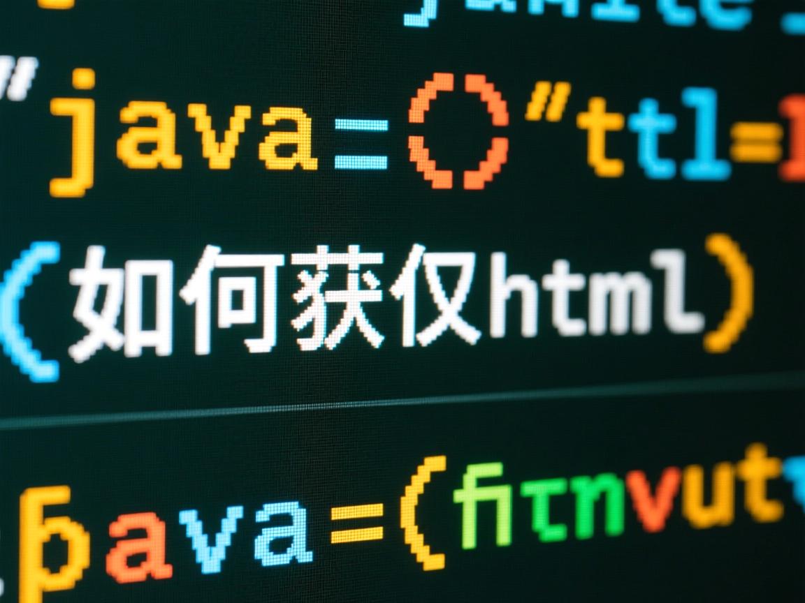 java如何获取html 第2张 java如何获取html 第2张