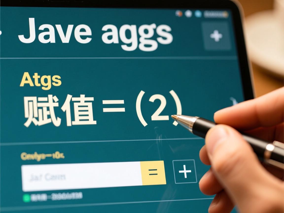 java args 怎么赋值 第3张 java args 怎么赋值 第3张