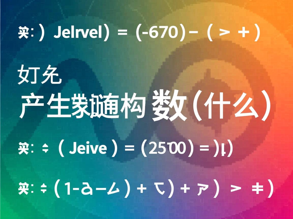 java里怎么产生随机数什么函数 第3张 java里怎么产生随机数什么函数 第3张