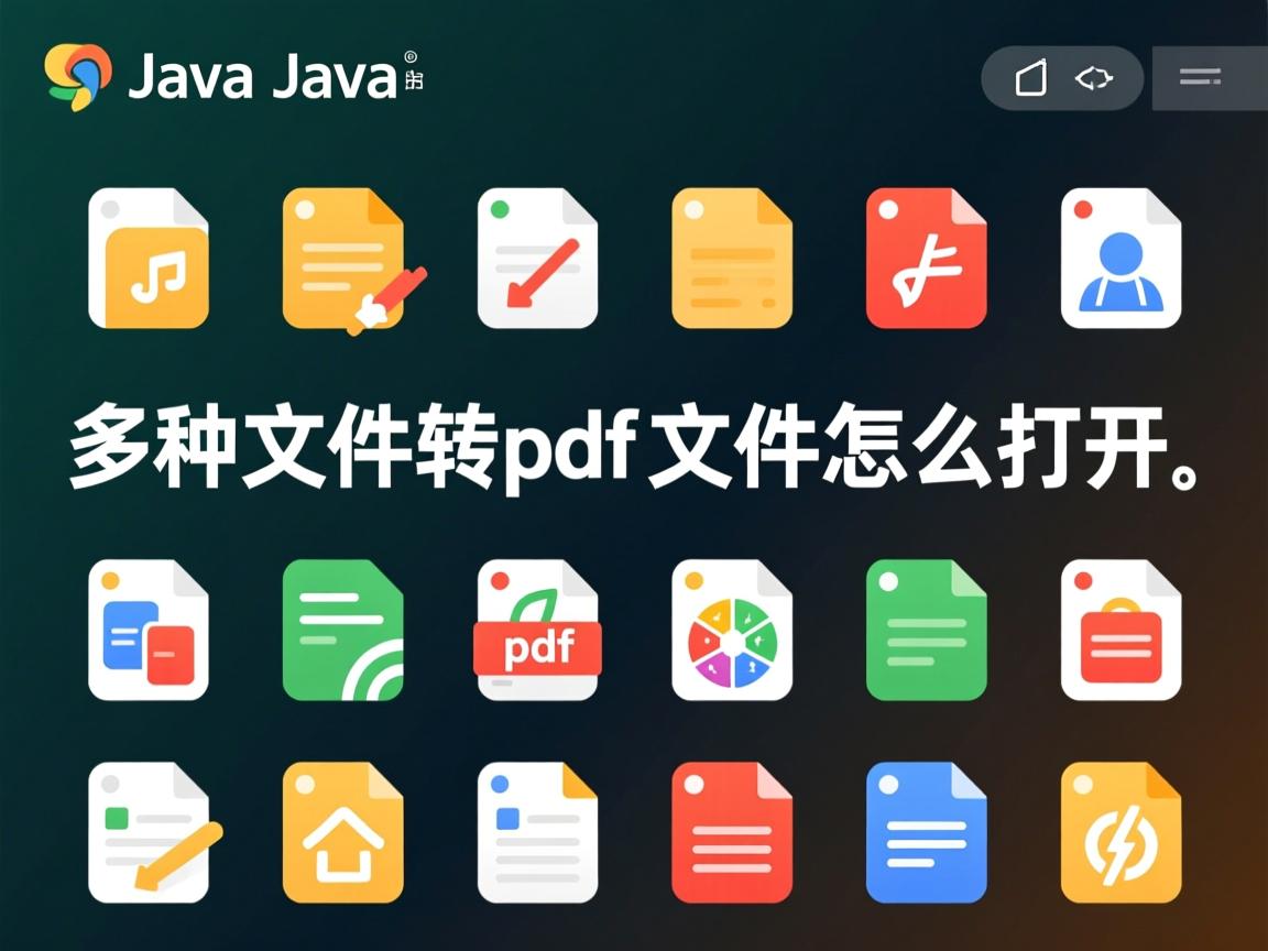 java 多种文件转pdf文件怎么打开 第2张 java 多种文件转pdf文件怎么打开 第2张