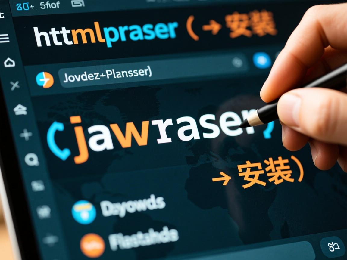 java htmlparser怎么安装 第1张 java htmlparser怎么安装 第1张