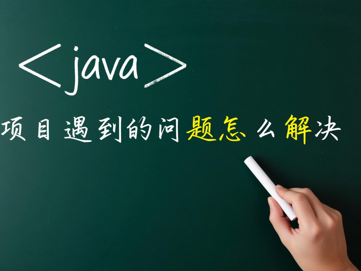 java项目遇到的问题怎么解决 第3张 java项目遇到的问题怎么解决 第3张