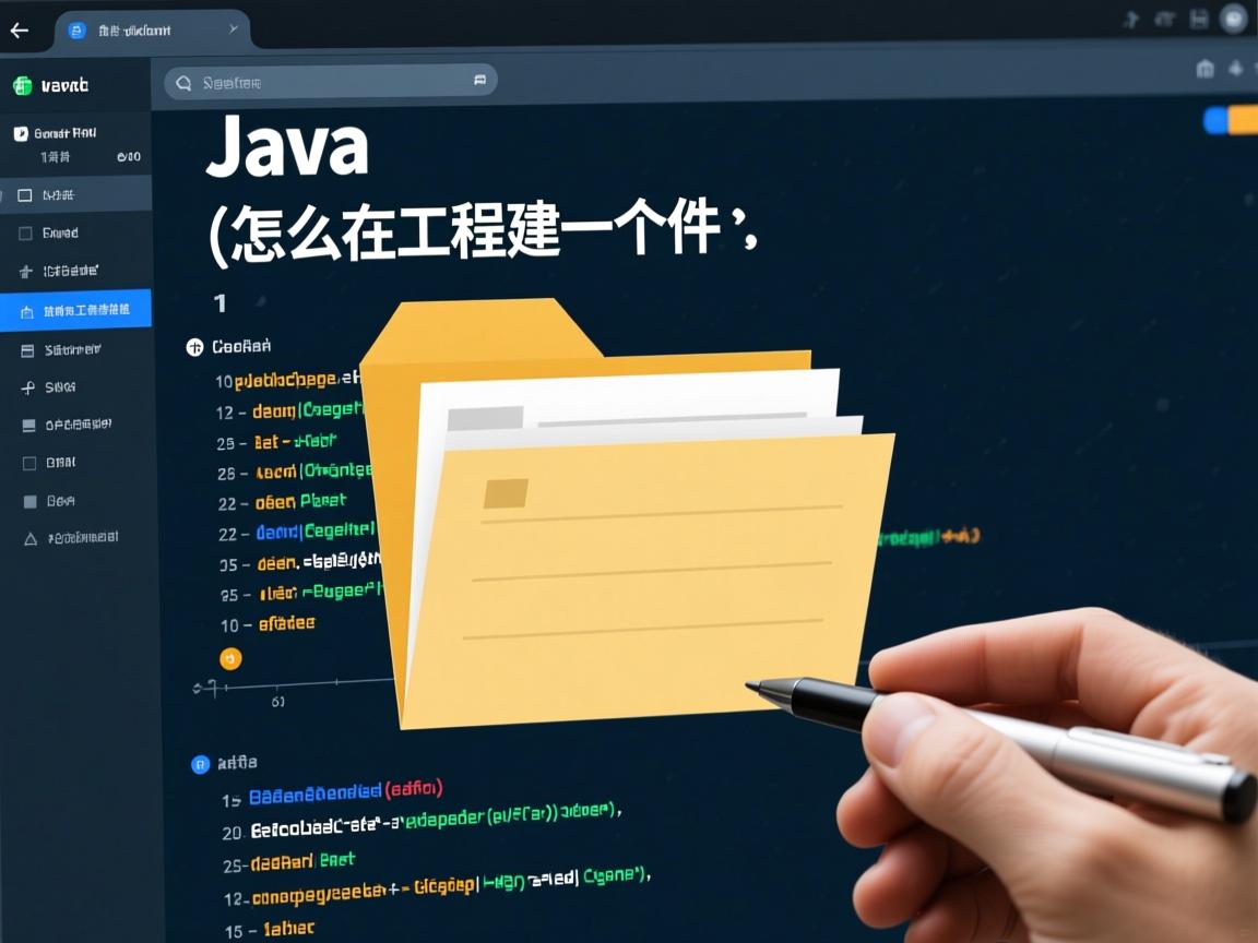 java怎么在工程中建一个文件 第1张 java怎么在工程中建一个文件 第1张